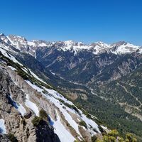 Blick hinunter ins lange Schwarzwassertal