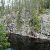 Wunderschöne Schluchtenlandschaften in Bear Creek.