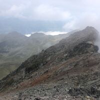 Auf dem Grat
