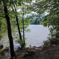 Blick vom Westufer auf den Freudensee