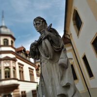 Kirchplatz in Hartberg, Hartbergerland in der Oststeiermark