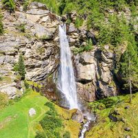 Fellbach Wasserfall Saas-Balen