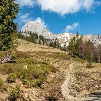 Steig zur Hütte
