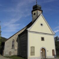 St. Gallus Church in the Old Town of Mühlheim a.d.Donau