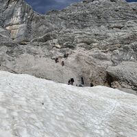 Blick zur Randkluft