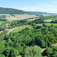 Ausblick von der Burg Lichtenberg
