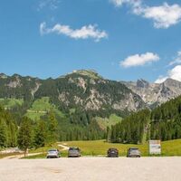 Unsere Tour beginnt am Parkplatz Kaiserau