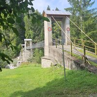 Hängebrücke über die Bregenzer Ach