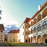 Blick auf das Schloss Seggau bei Leibnitz