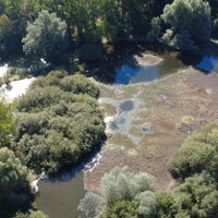 NABU-Biotop Molbath aus der Luft