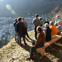 Runchett da Sotsassa - vista su Poschiavo