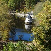 Blick auf den Itzenplitzer Weiher