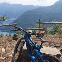 Ausichtspunkt nach der Alple Vicania