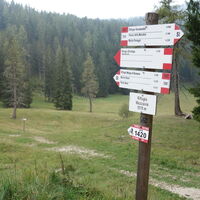 nahe der Halbweghütte/Rifugio Mezzavia