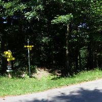 bei der Asphaltstraße nach Almen