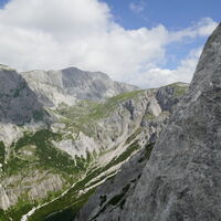 grandioser Blick zur Hochschwab Südwand