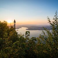 Aussicht vom Bürgenstock Richtung Luzern inklusive Hammetschwand Lift
