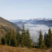 Blick ins Gesäuse