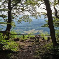 Ausblick vom Wolfstisch