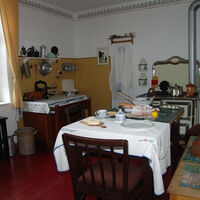 Küche im Haus des Bergmanns