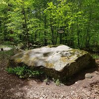 "Opferstein" am Trifelsblickweg bei Münchweiler an der Rodalb