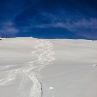 Schöne Hänge zum runterspringen