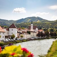 Direkt an der Erlauf gelegen: Die Stadtgemeinde Scheibbs