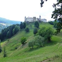 Schloss Straßburg Ansicht von Osten