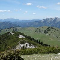 auf der Donnerwand Blick nach West