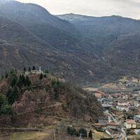 Panorama auf Santa Croce und Sparone