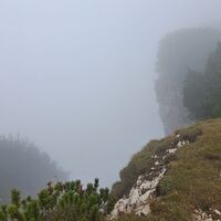 Aufstieg zum Gipfel Monte Roen