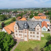 Luftaufnahme vom Städtischen Museum Schloss Salder