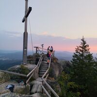 Hochsteingipfel mit regem Besuch