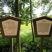 Der Vogellehrpfad gibt allerhand Infos zur heimischen Tierwelt.