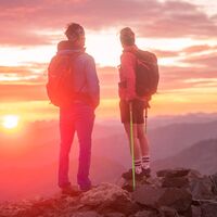 Sonnenaufgang am Glungezer