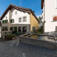 Gasse in Pontresina