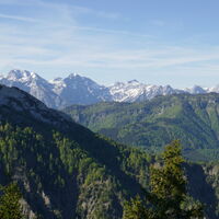 Blick vom Gipfel des Pfannstein