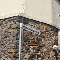 Horst-Schimanski-Gasse in Duisburg-Ruhrort