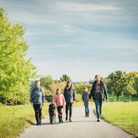 Unterwegs auf dem Waldhufenpfad
