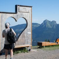 Aussicht Bergstation Neunerköpfle