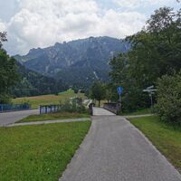 Weg Richtung Tegelbergbahn