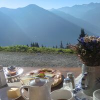 Herrlicher Aussichtspunkt auf der Terrasse