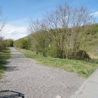 Aufstieg über die Himmelstreppe auf die Halde Norddeutschland