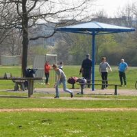 Verschiedene Möglichkeiten auf der Freisportfläche am Salzgittersee