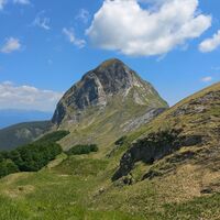 Rückblick auf Monte Sumbra