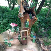 Seltsame Wesen am Wegesrand