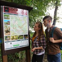 Starttafel Wanderheim