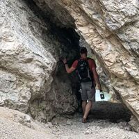 Felsdurchgang in der Gleirschklamm