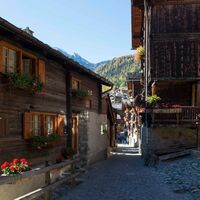 Historisches Dorf Grimentz.