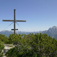 versteckt zwischen den Latschen